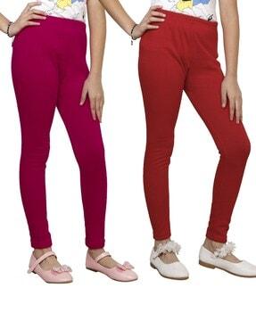 pack-of-2-girls-leggings-with-elasticated-waistband
