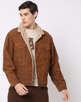 men-corduroy-regular-fit-trucker-jacket