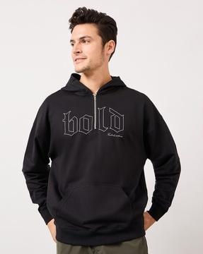 men-typographic-print-oversized-fit-hoodie