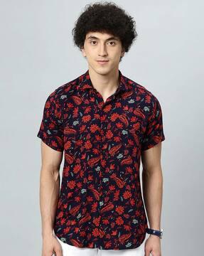men-paisley-print-regular-fit-shirt