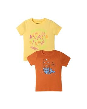 pack-of-2-girl-regular-fit-round-neck-t-shirts