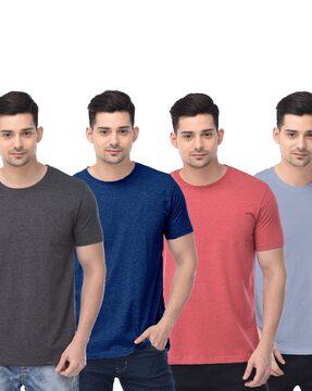 pack-of-4-men-regular-fit-t-shirt-with-round-neck