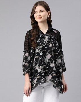 women-floral-print-relaxed-fit-top