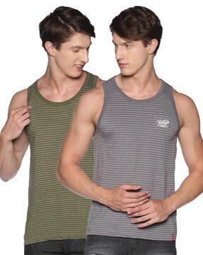 pack-of-2-men-striped-sleeveless-vest