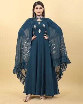 embroidery-firoji-gown-dress