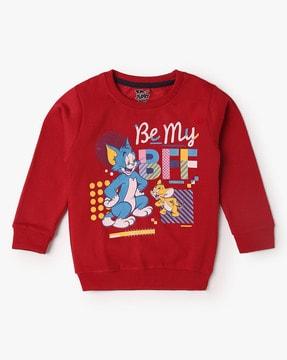 boys-tom-&-jerry-print-sweatshirt