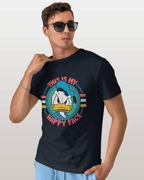 men-donald-duck-regular-fit-crew-neck-t-shirt
