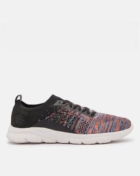 men-knitted-lace-up-running-shoes