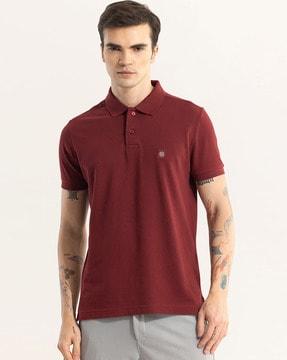 slim-fit-polo-t-shirt-with-logo-applique
