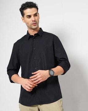 men-slim-fit-shirt-with-spread-collar