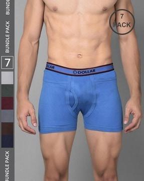 men-pack-of-7-typographic-print-assorted-trunks-with-elasticated-waistband