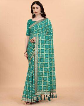 women-banarasi-silk-saree-with-contrast-border