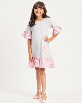 girls-checked-a-line-dress-with-patch-pocket