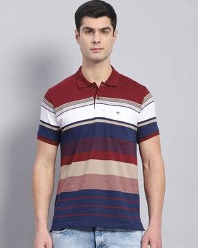 men-regular-fit-striped-polo-t-shirt