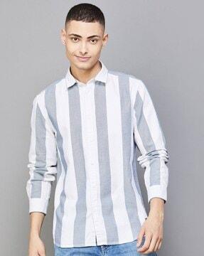 men-regular-fit-striped-shirt