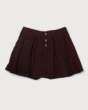 checks-skirt
