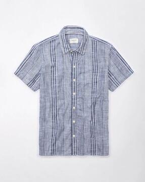 men-striped-regular-fit-cotton-shirt