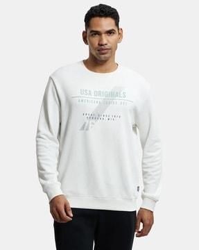 um51-super-combed-cotton-rich-french-terry-printed-sweatshirt-with-ribbed-cuffs