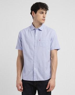 men-slim-fit-shirt-with-patch-pocket