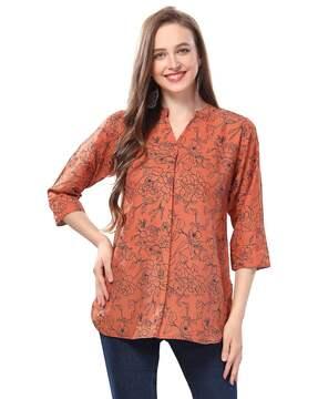 women-floral-print-relaxed-fit-tunic