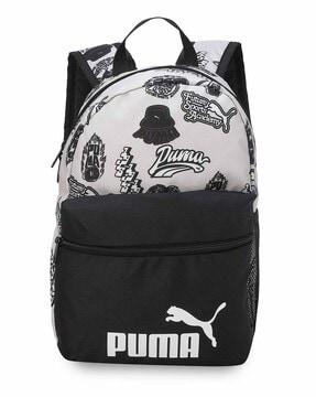 brand-print-backpack-with-adjustable-strap