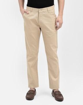 solid-slim-fit-trousers