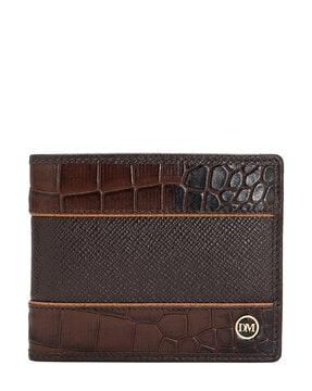 men-croc-embossed-bi-fold-wallet