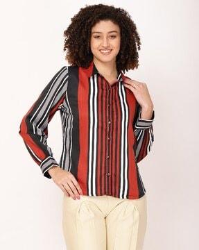 girl-regular-fit-striped-top