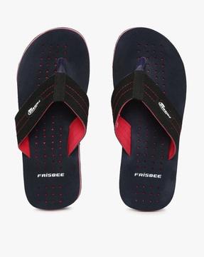 thong-strap-flip-flops-with-perforations