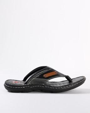textured-flip-flops-with-thong-strap