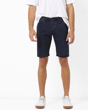 mid-rise-slim-fit-flat-front-shorts