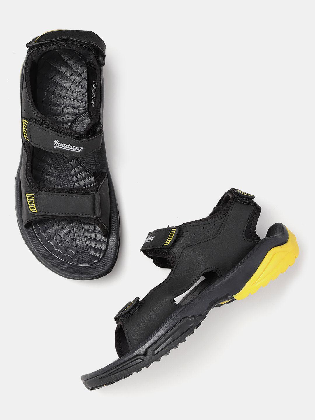 the-roadster-lifestyle-co-men-black-sports-sandals