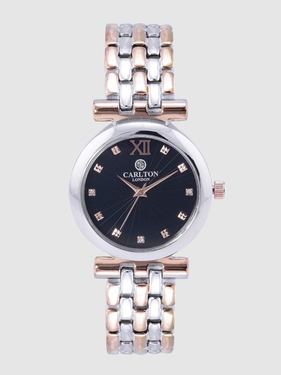 carlton-london-women-black-textured-analogue-watch-cl006rblrs