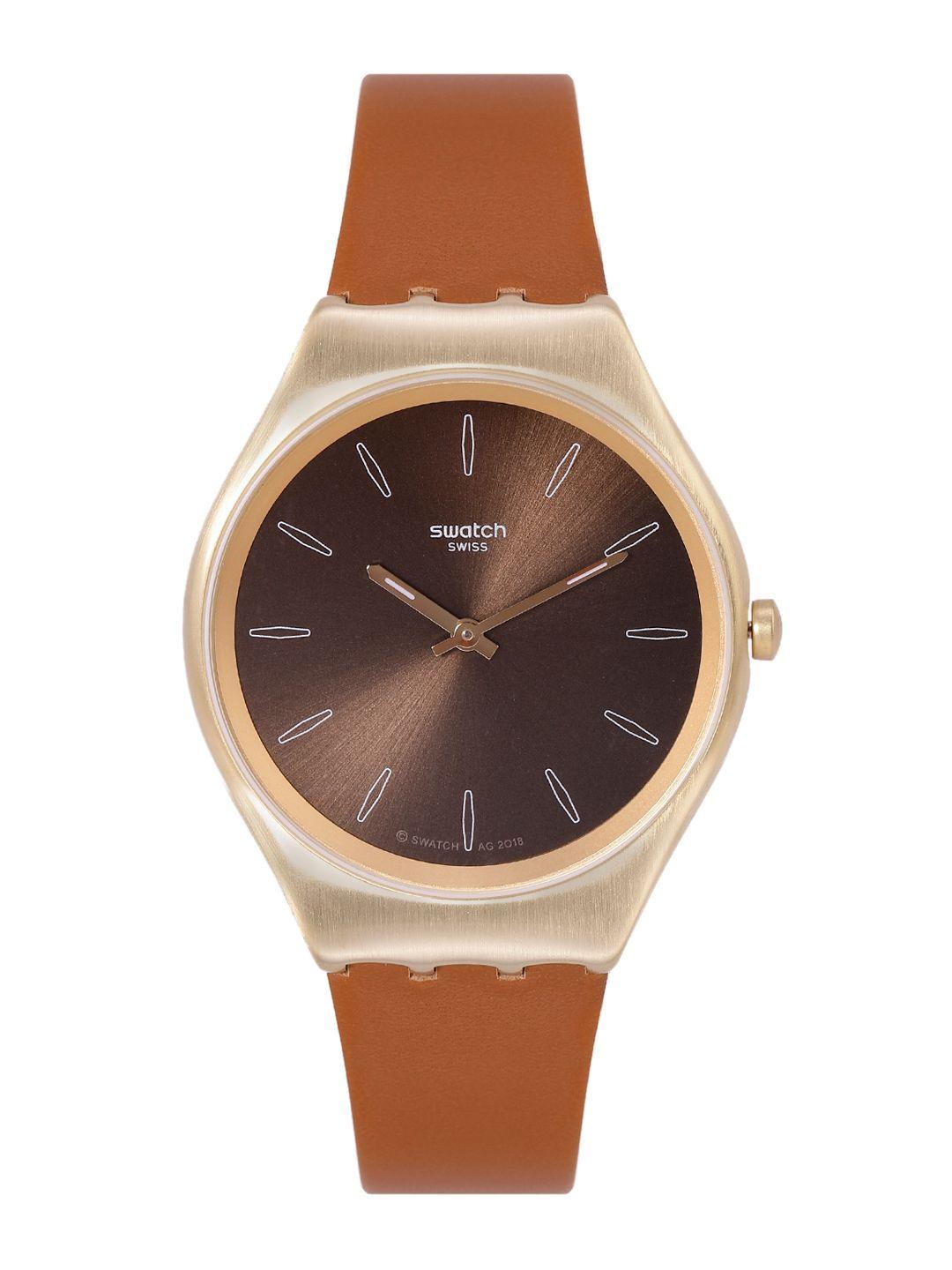 swatch-skinirony-unisex-coffee-brown-water-resistant-analogue-watch-syxg104