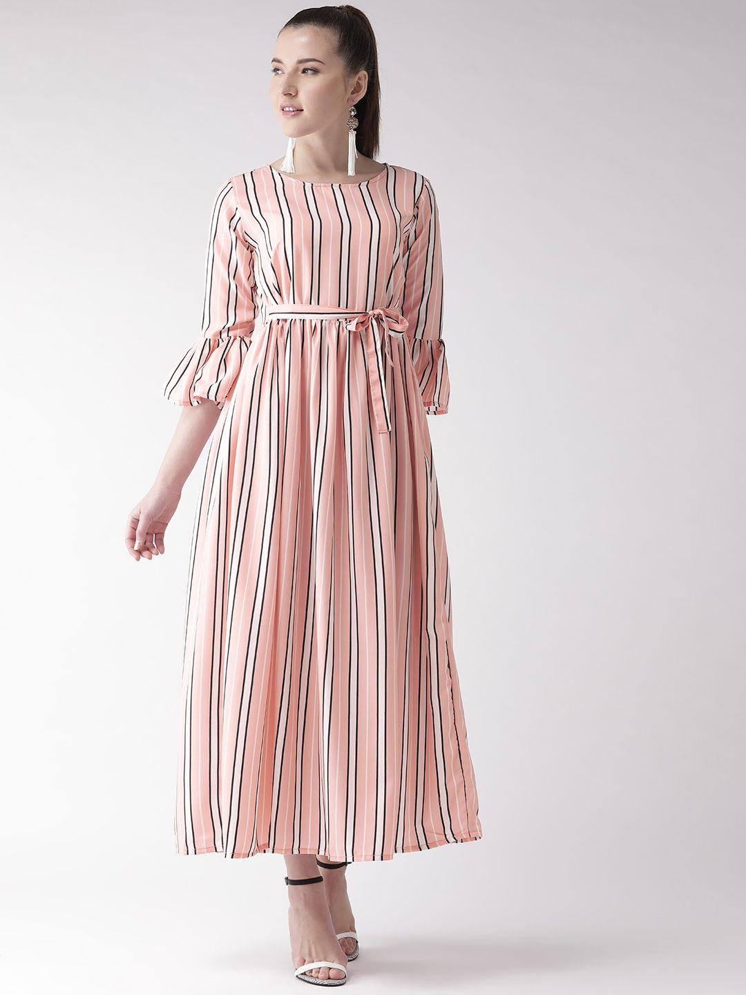 u&f-women-pink-&-white-striped-maxi-dress