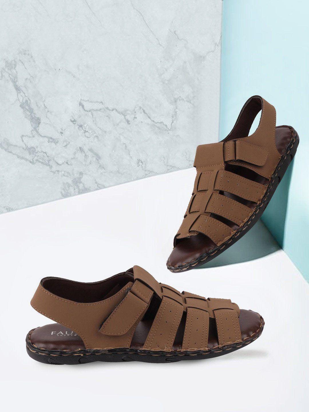 fausto-men-brown-sandals