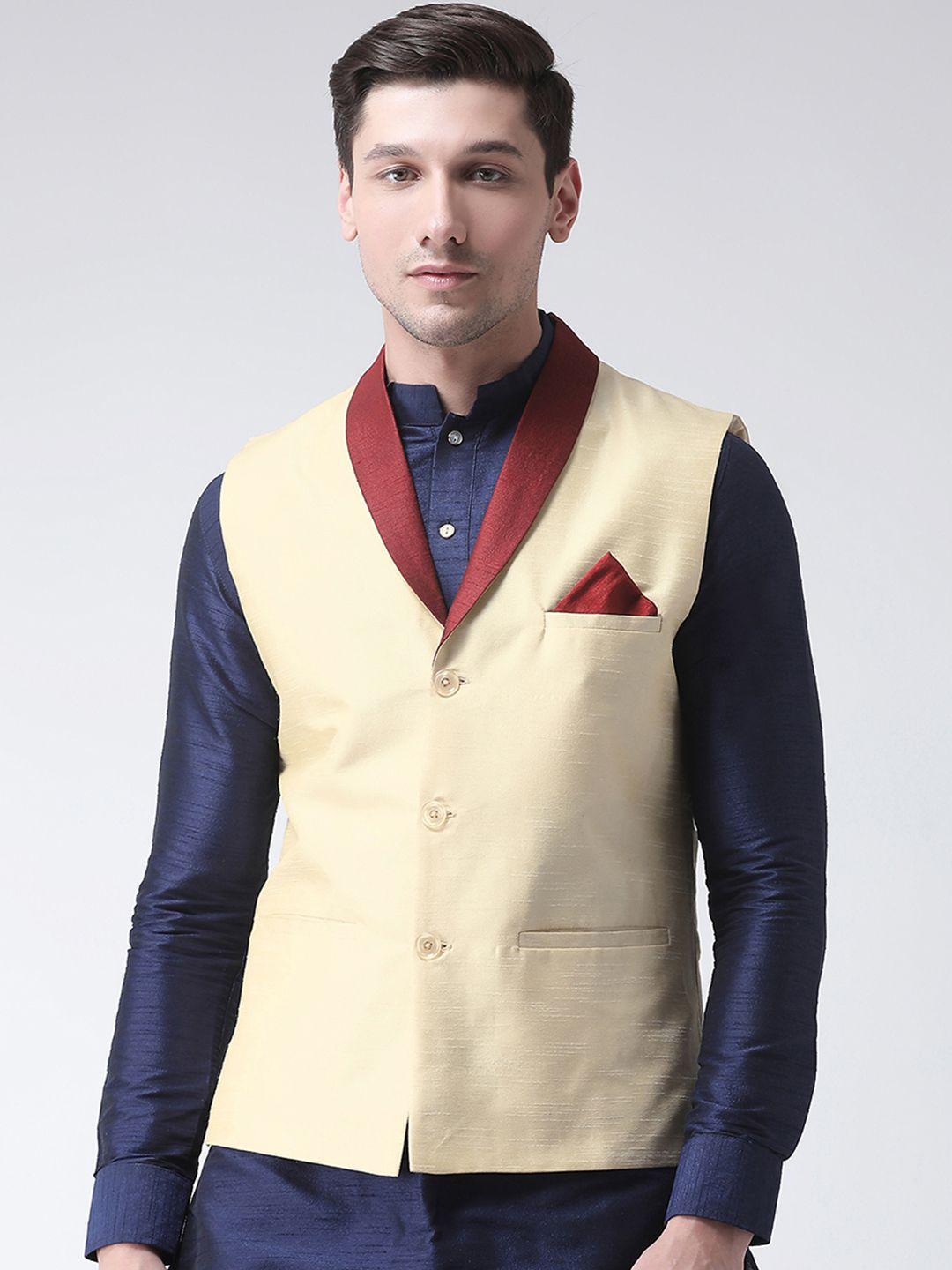 deyann-men-cream-coloured-solid-dupion-silk-nehru-jacket