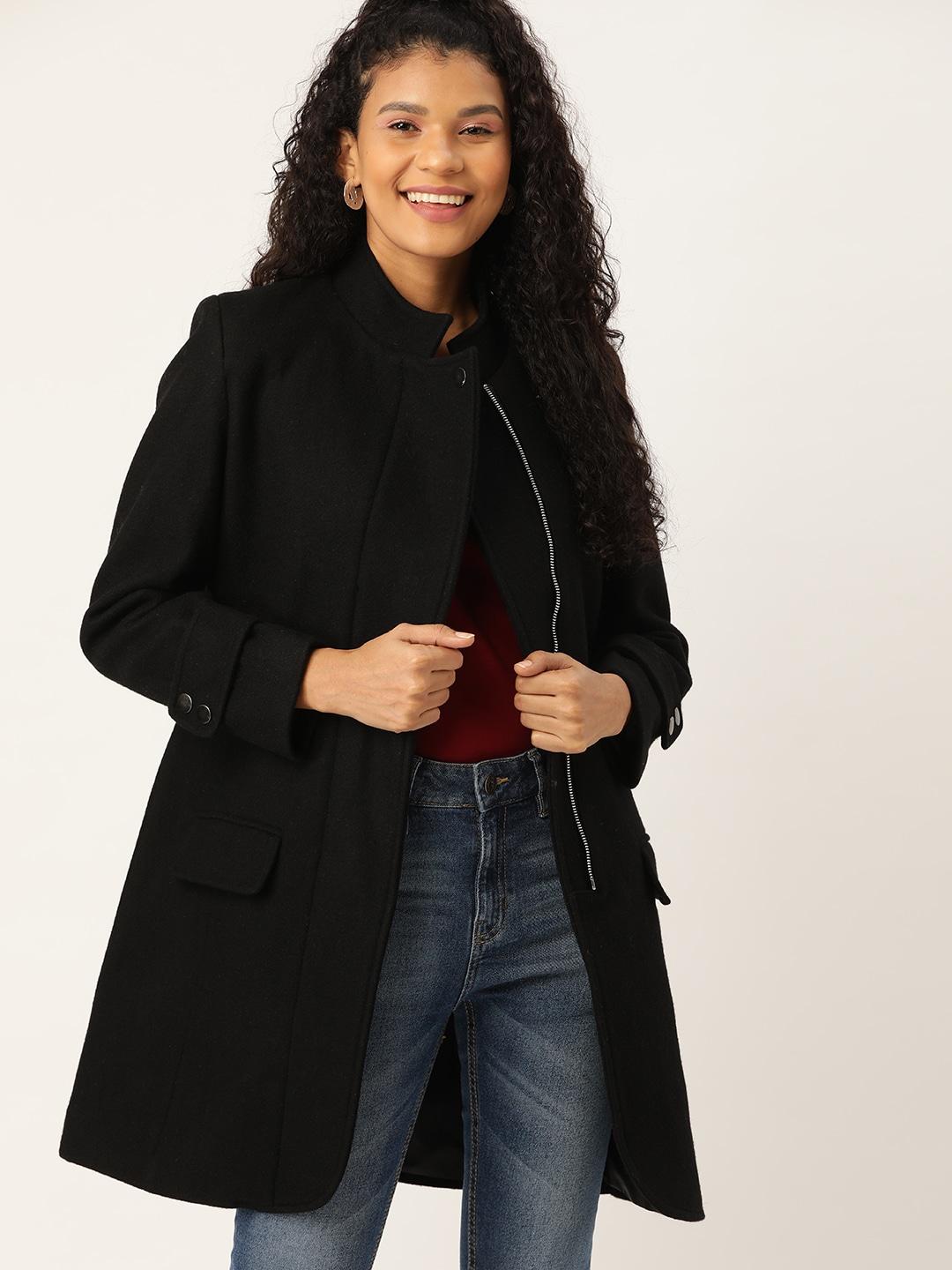 dressberry-women-black-solid-overcoat