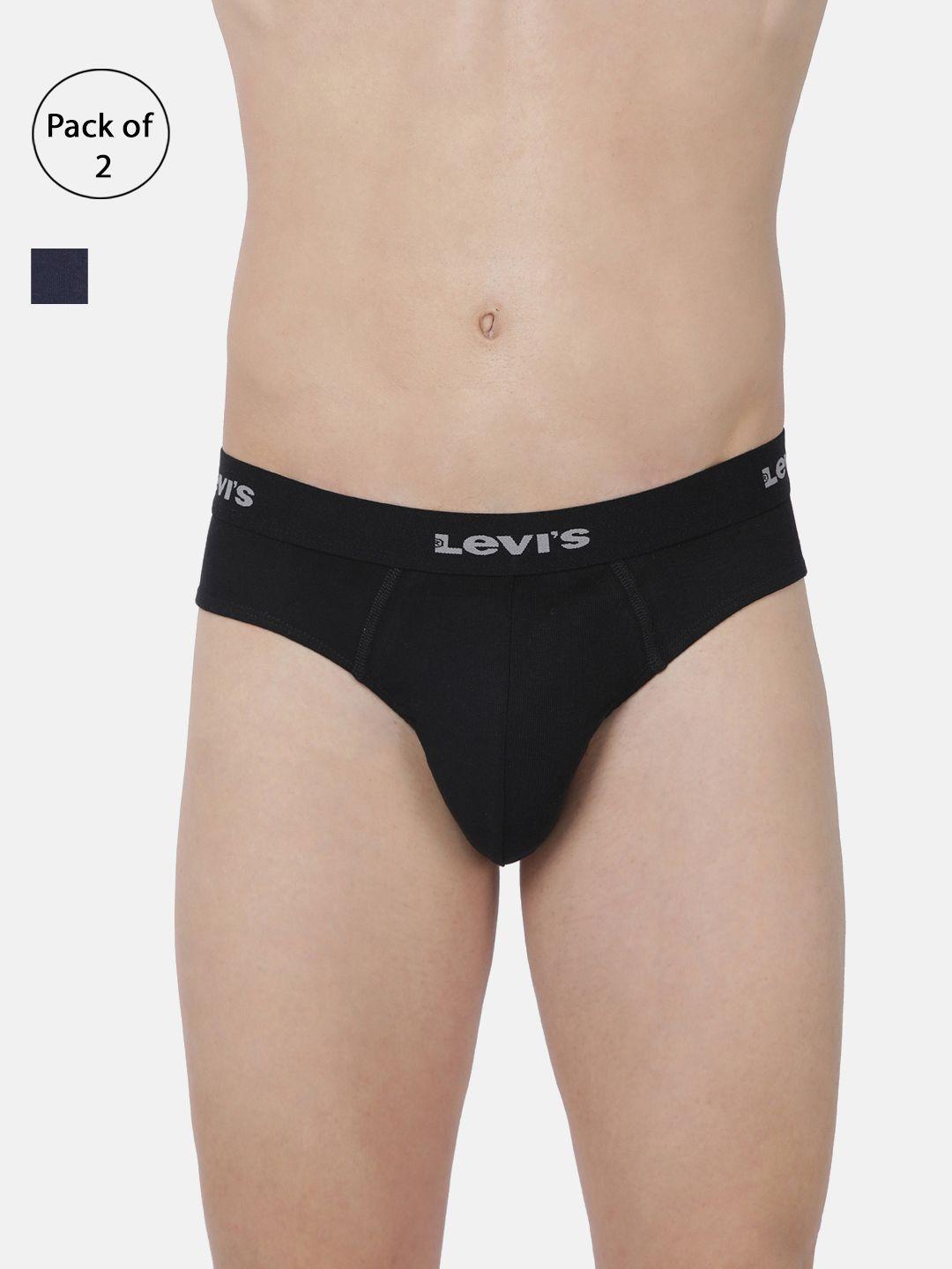levis-pack-of-2-smartskin-technology-cotton-briefs-with-tag-free-comfort-#002-brief