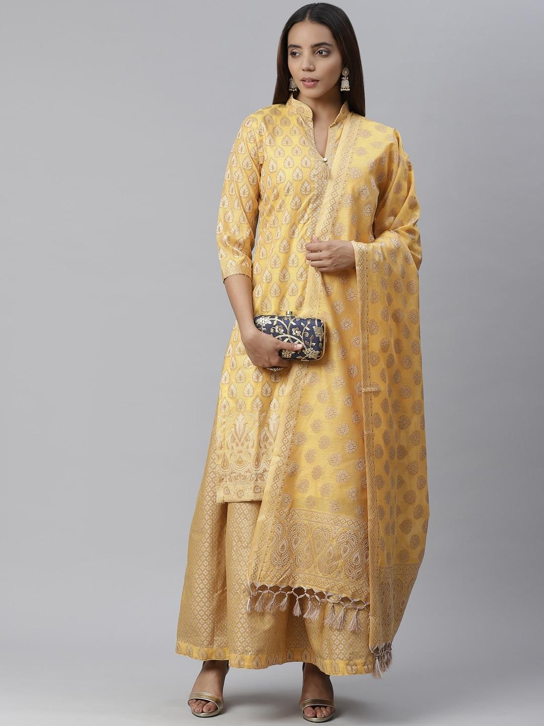 chhabra-555-mustard-yellow-handloom-chanderi-woven-design-unstitched-dress-material