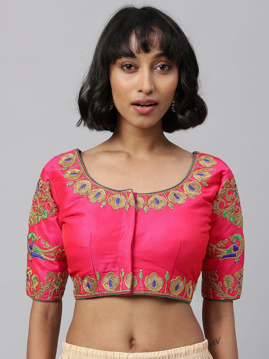 amrutam-fab-women-pink-embroidered-saree-blouse
