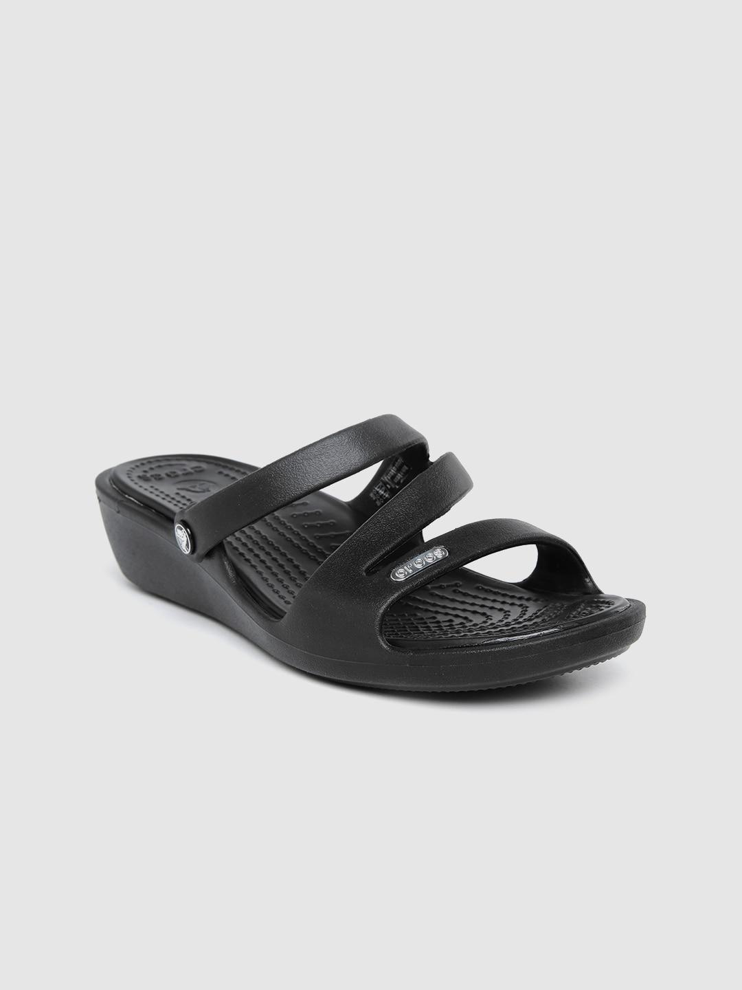 crocs-patricia--women-black-solid-comfort-heels