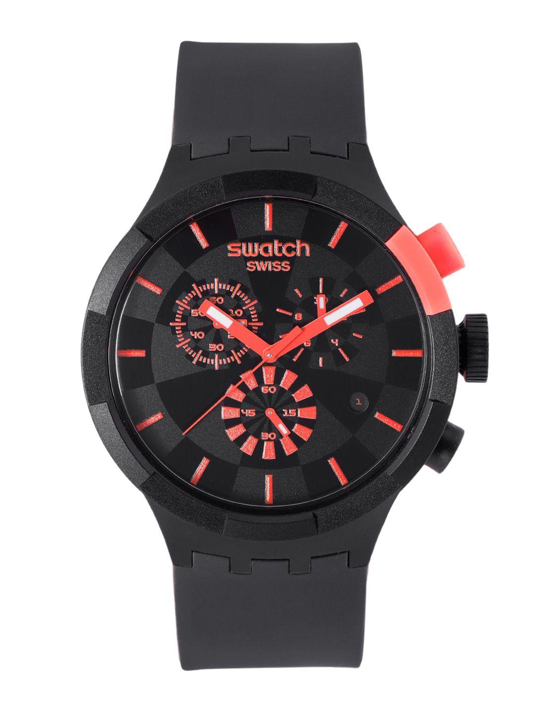 swatch-unisex-black-swiss-water-resistant-chronograph-watch-sb02b402