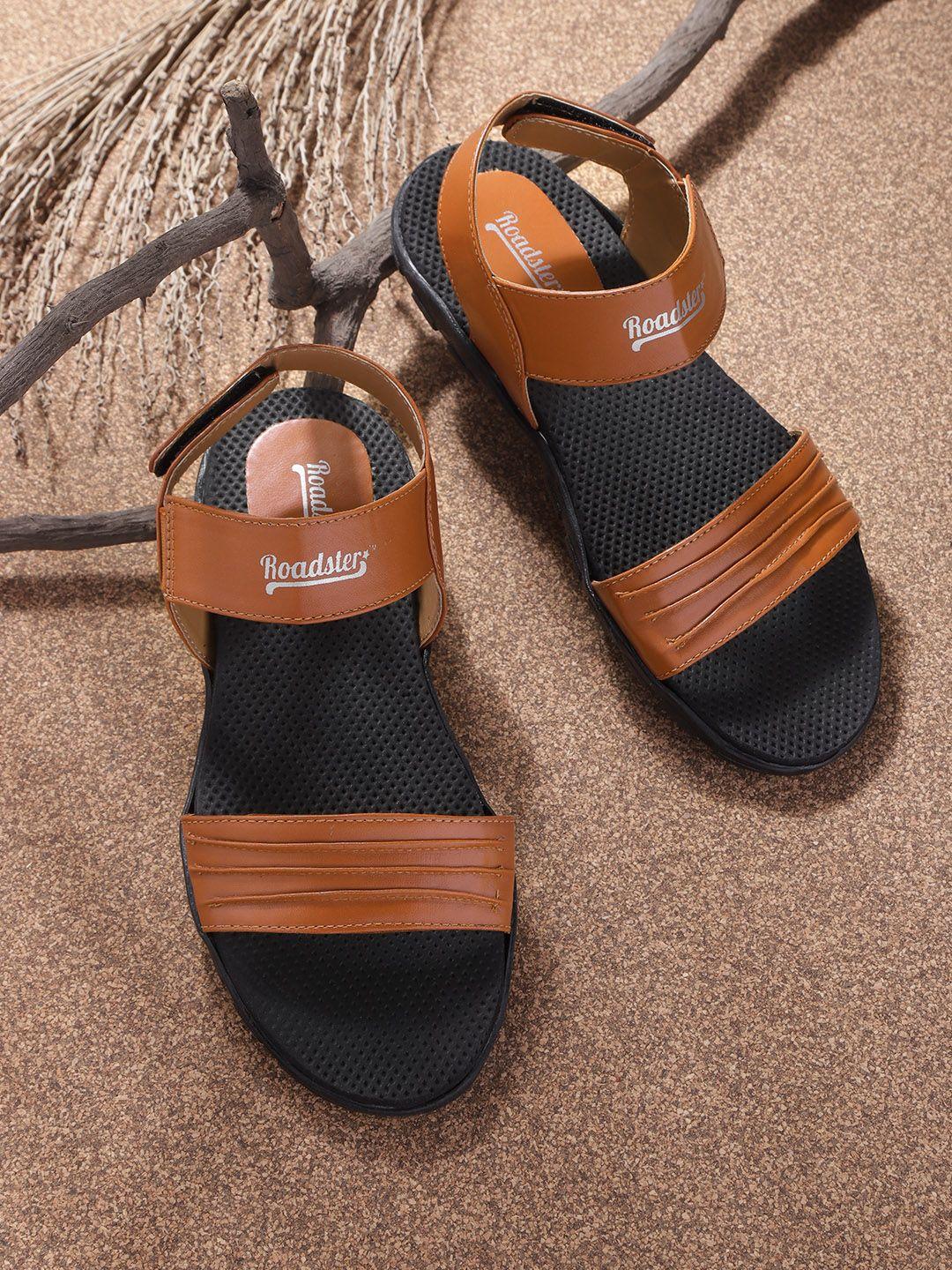 the-roadster-lifestyle-co-women-tan-brown-striped-sports-sandals