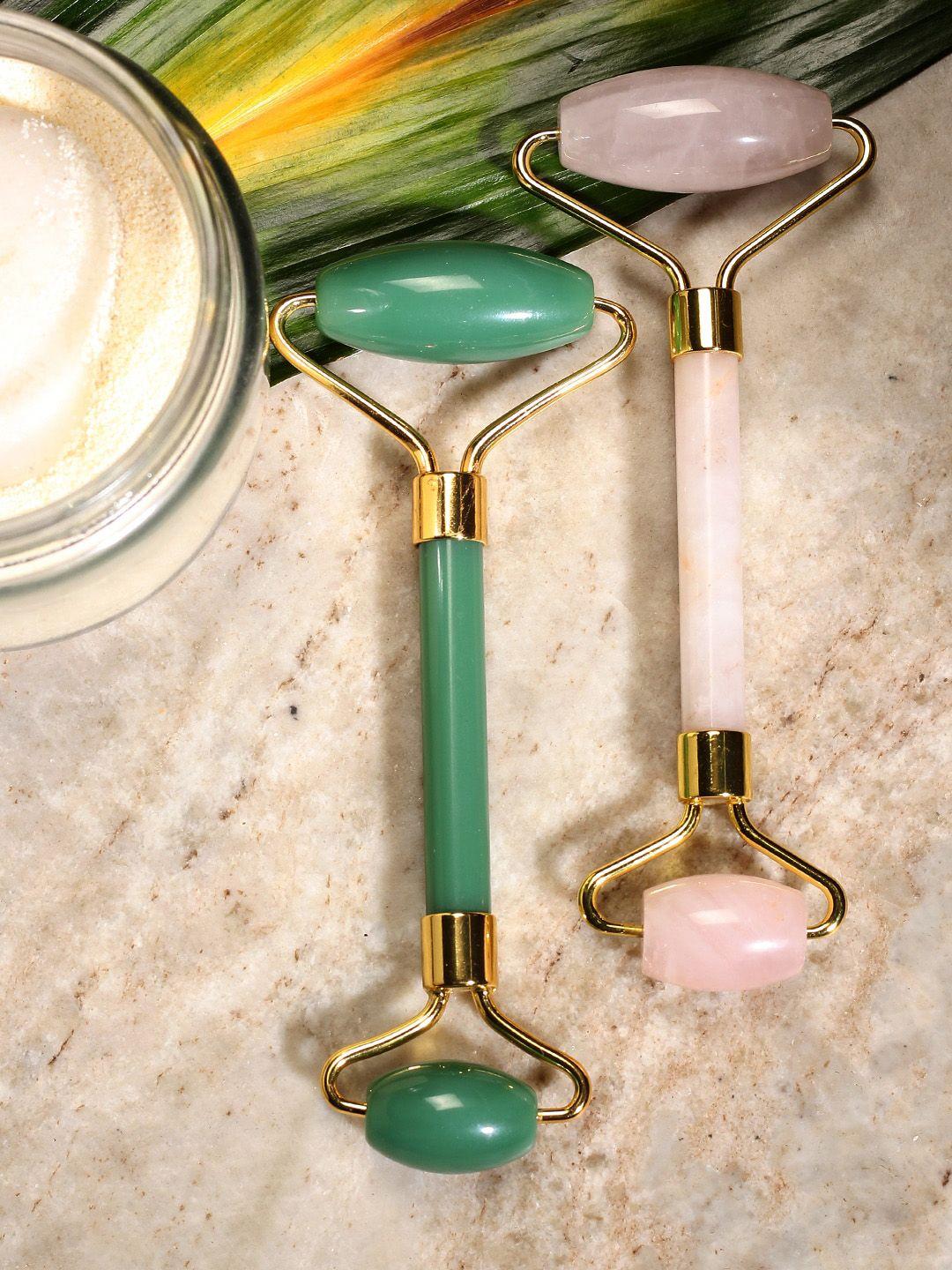 skinduzed-green-&-pink-set-of-2-jade-&-rose-quartz-face-roller