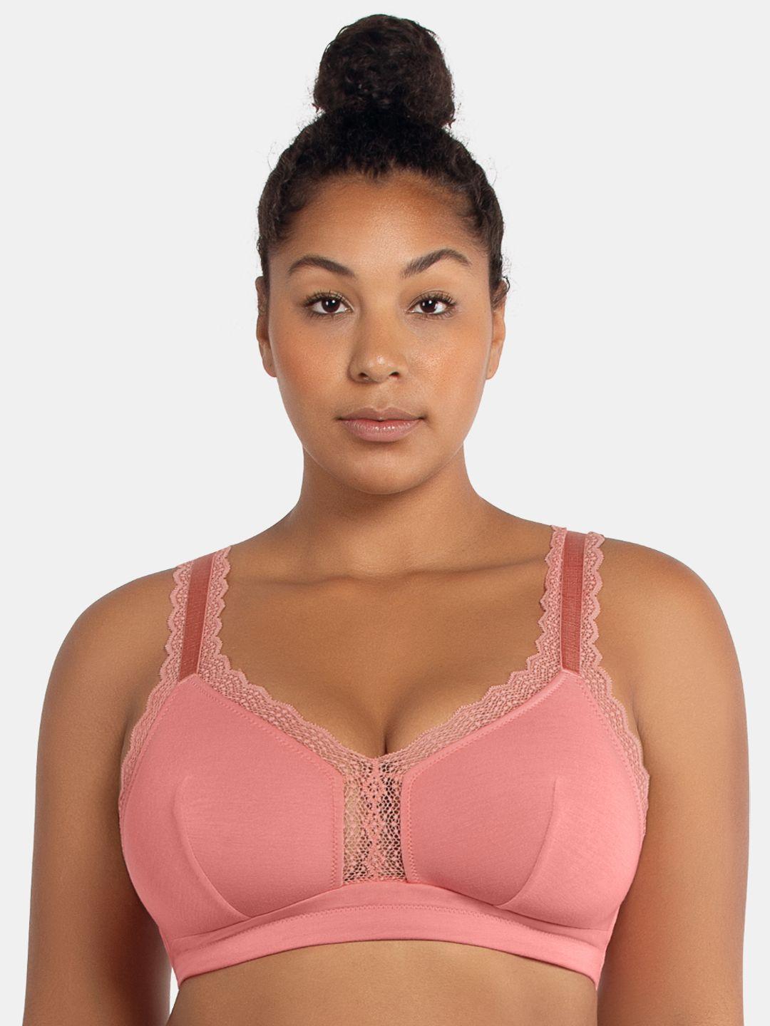 parfait-peach-coloured-lace-detail-non-wired-non-padded-everyday-bra-p5641
