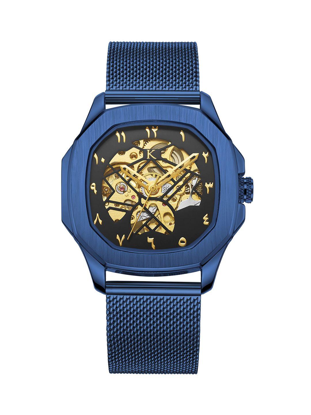 kredo-men-otus-malik-blue-gold-automatic-skeleton-analogue-watch-kw078