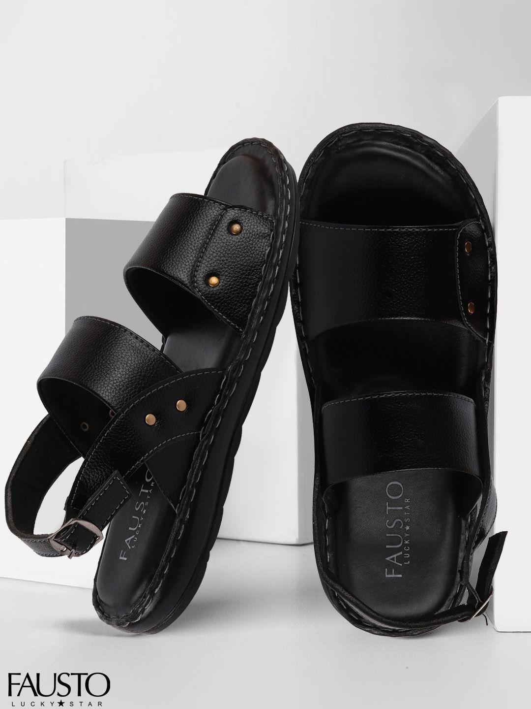fausto-men-black-outdoor-comfort-sandals