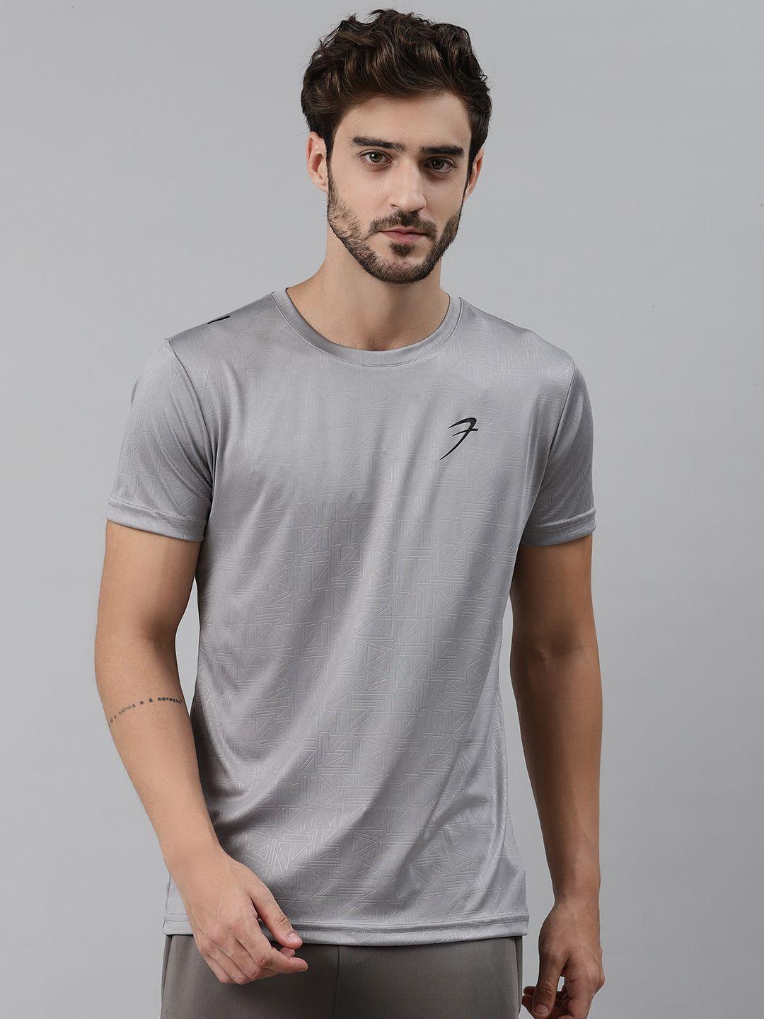 fuaark-men-grey-slim-fit-geometric-print-round-neck-training-t-shirt