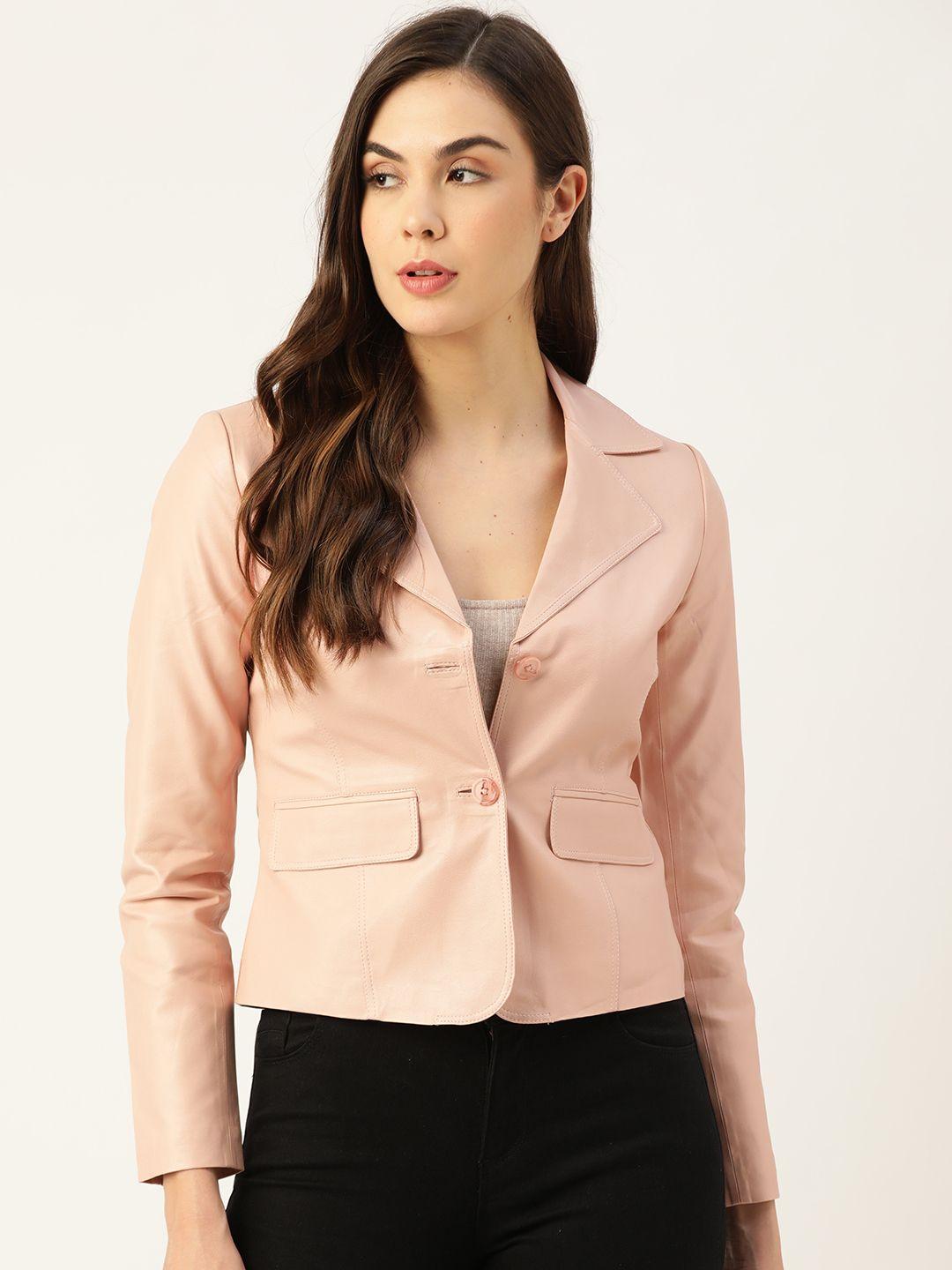 leather-retail-women-peach-coloured-lightweight-faux-leather-jacket